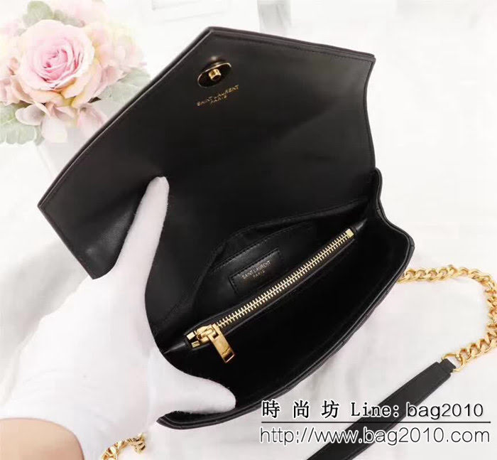 YSL聖羅蘭 新款爆賣款 小牛皮 鏈條郵差包 可手提肩背 26603-1 YAS1203